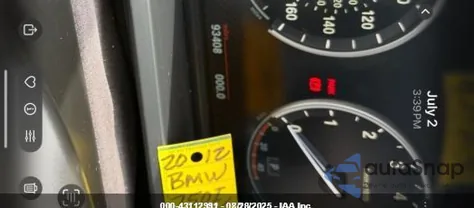 2012 BMW Activehybrid 750 z USA, uszkodzony, nr VIN WBAKX6C59CC197233